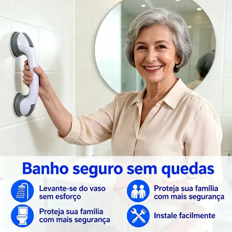 Barra de Apoio Portátil para Banheiro - SafeGrip