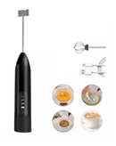 Batedor Misturador Mixer Elétrico para Bebidas Leite Café Portátil