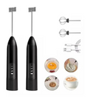 Batedor Misturador Mixer Elétrico para Bebidas Leite Café Portátil