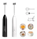 Batedor Misturador Mixer Elétrico para Bebidas Leite Café Portátil